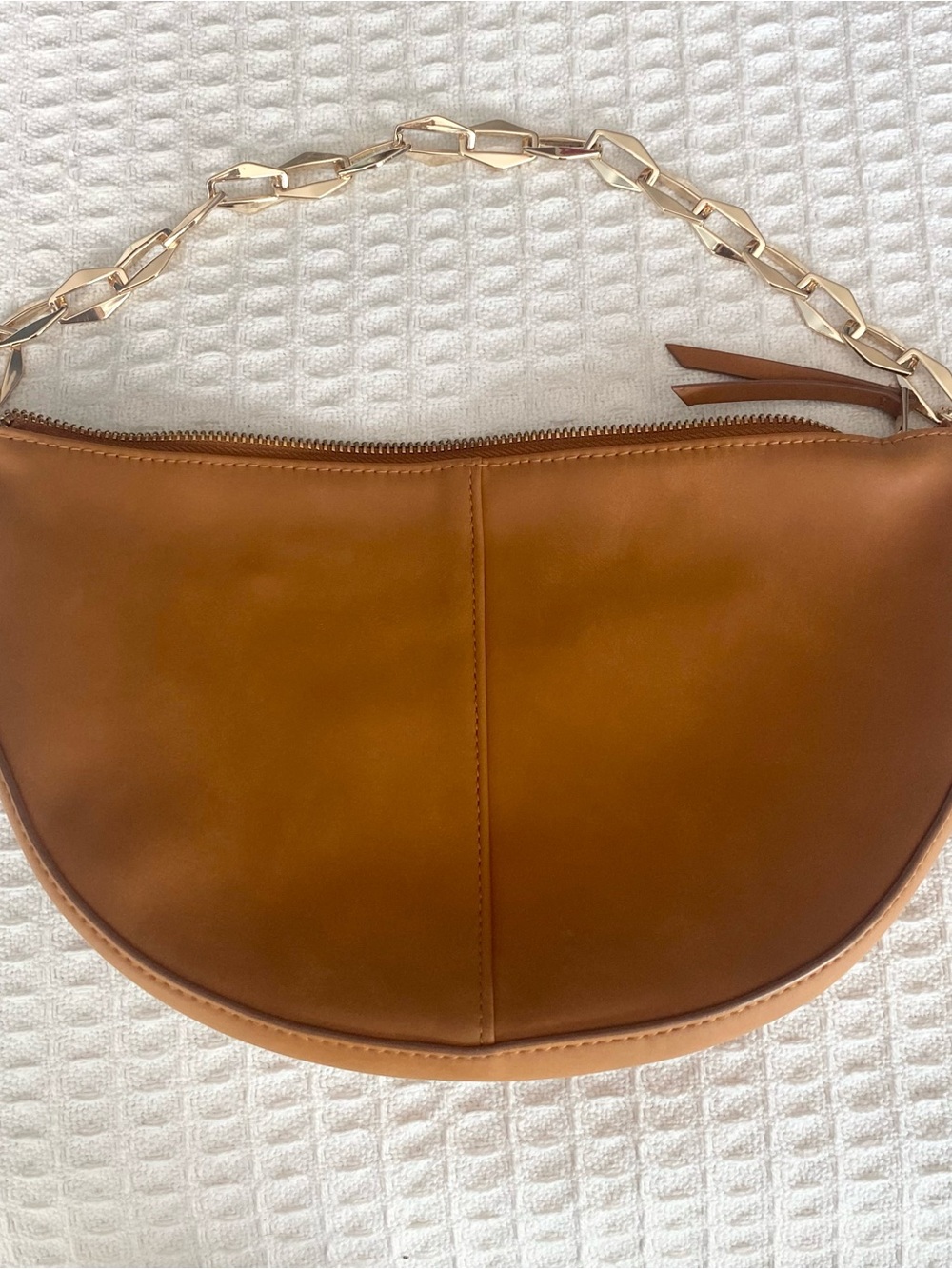Universal Thread chestnut Shoulder Bag with Gold Chain